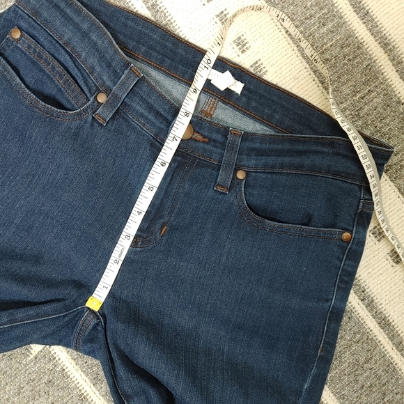 EILEEN Fisher dark wash skinny jeans 8P - Picture 11 of 12
